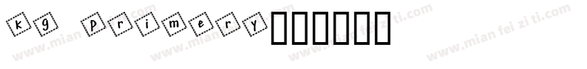 kg primery字体转换